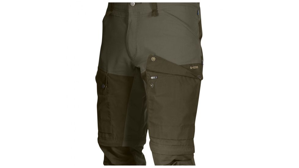 Fjallraven Keb Gaiter Trousers - Mens, Deep Forest-Laurel Green, 46 Waist, Regular Inseam, F80808-662-625-46
