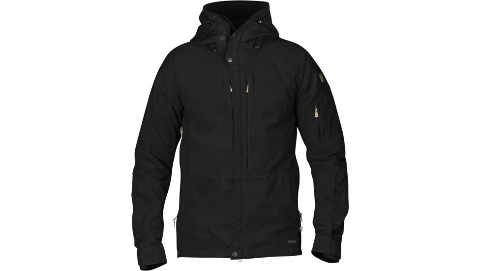 Fjallraven Keb Jacket - Men's-Black/Black-Large