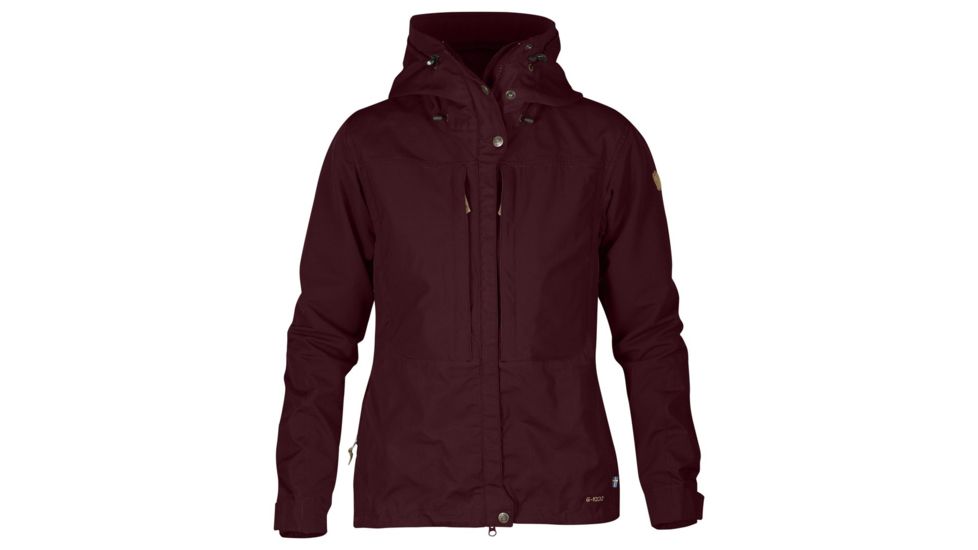 Fjallraven Keb Jacket - Womens, Dark Garnet, Extra Large, F89126-356-XL