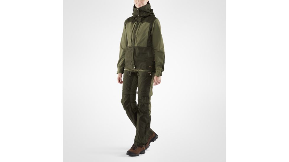 Fjallraven Keb Jacket - Womens, Deep Forest-Laurel Green, Large, F89892-662-625-L