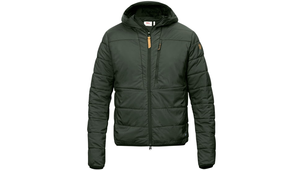 Fjallraven Keb Padded Hoodie - Mens, Deep Forest, XL, F82413-662-XL