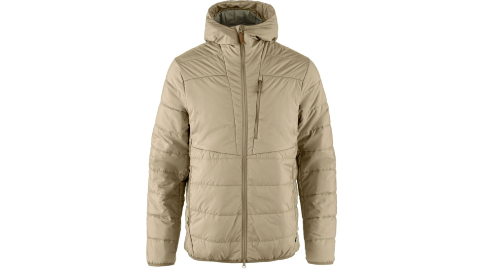 Fjallraven Keb Padded Hoodie - Mens, Fossil, Extra Large, F82413-118FR-XL