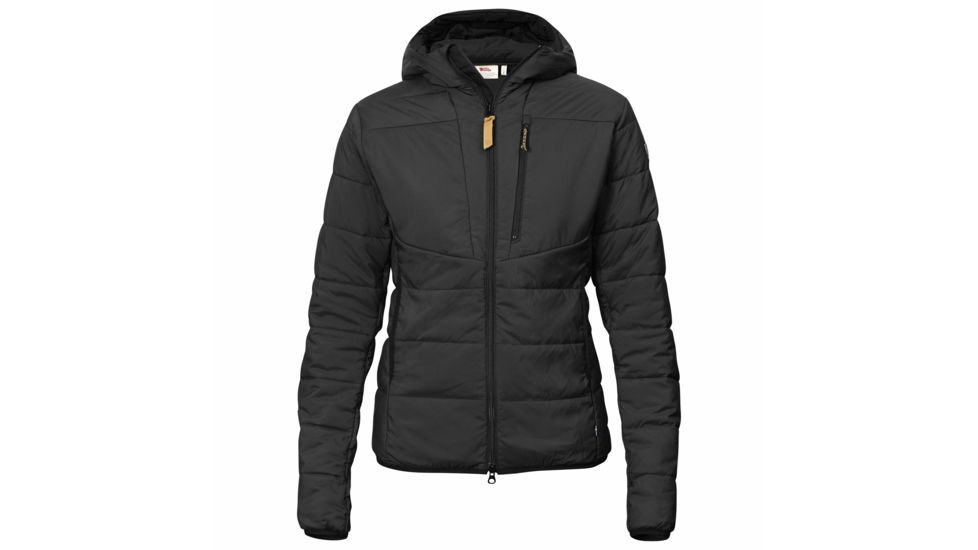 Fjallraven Keb Padded Hoodie - Womens, Black, XXS, F89630-550-XXS