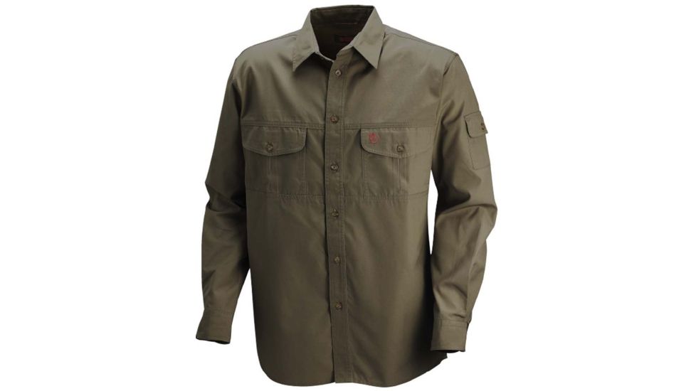 Fjallraven Keb SC Shirt - Men's-Dark Olive-Large