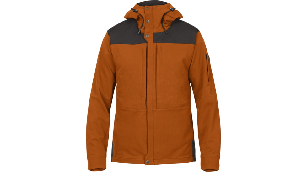 Fjallraven Keb Touring Jacket - Mens, Autumn Leaf/Stone Grey, Extra Large, F87210-215-018-XL