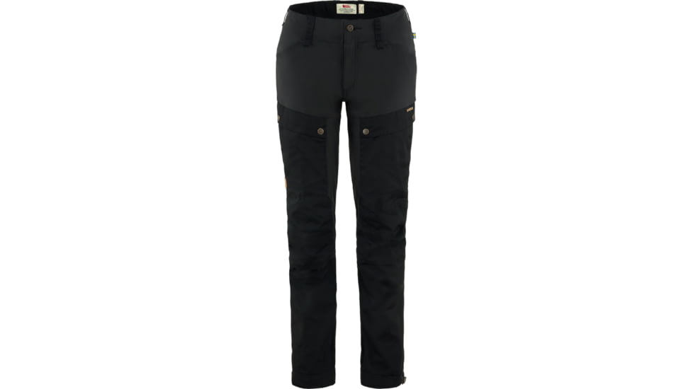 Fjallraven Keb Trekking Trousers - Womens, Long Inseam, Black, 38/Long, F86706-550-38/L