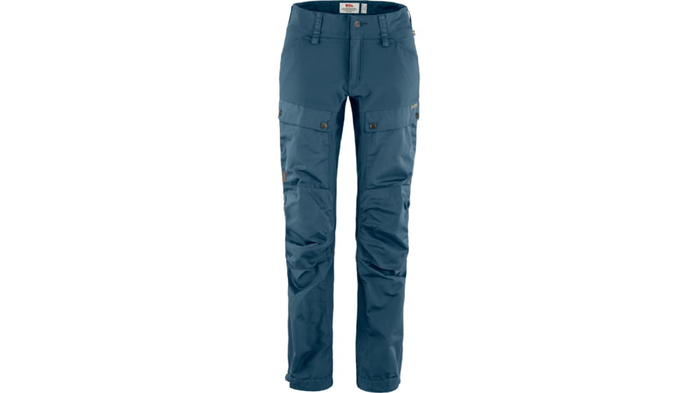 Fjallraven Keb Trekking Trousers - Womens, Long Inseam, Indigo Blue, 38/Long, F86706-534-38/L