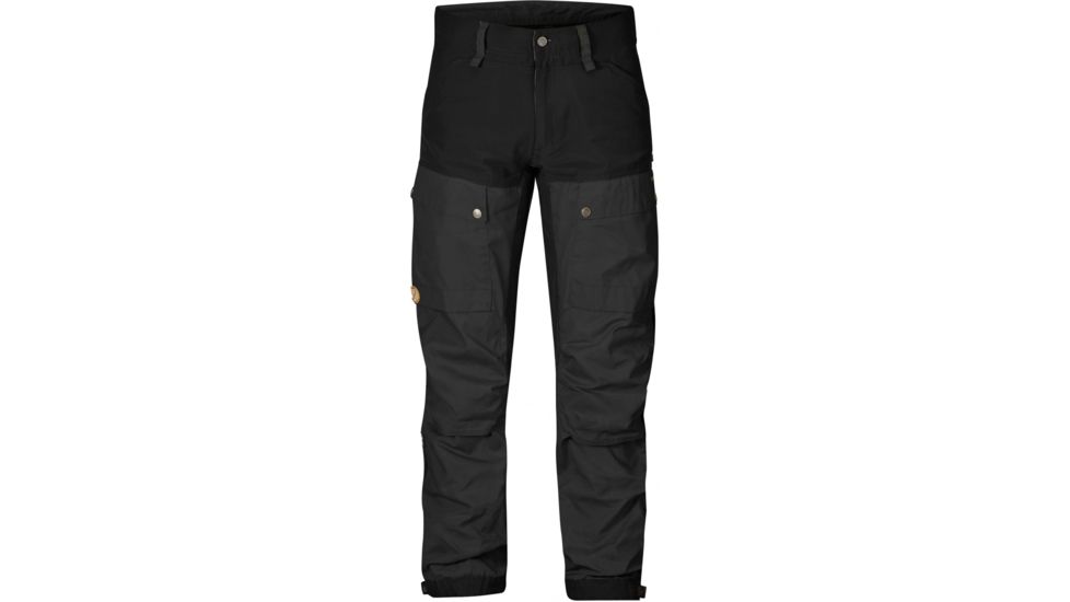 Fjallraven Keb Trousers - Men's, 44 Euro, Regular Inseam, Black, F82830-550-44