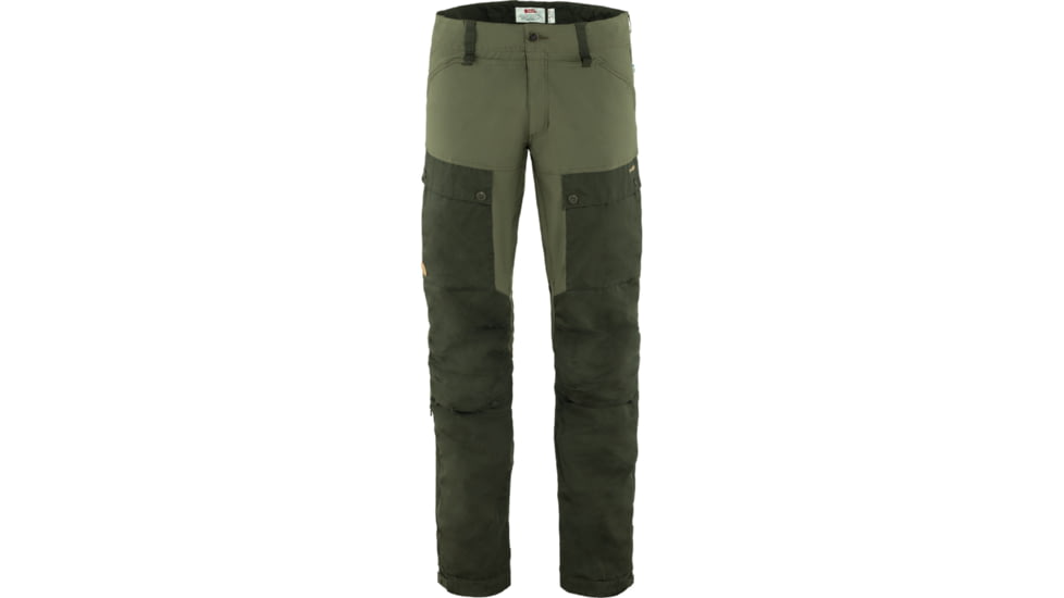 Fjallraven Keb Trousers - Mens, Short Inseam, Deep Forest/Laurel Green, 44/Short, F87176-662-625-44/S