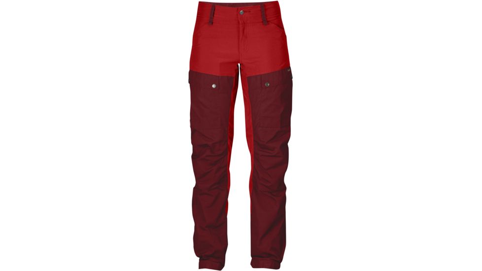 Fjallraven Keb Trousers Short - Womens, Ox Red, 46, F89235S-326-46