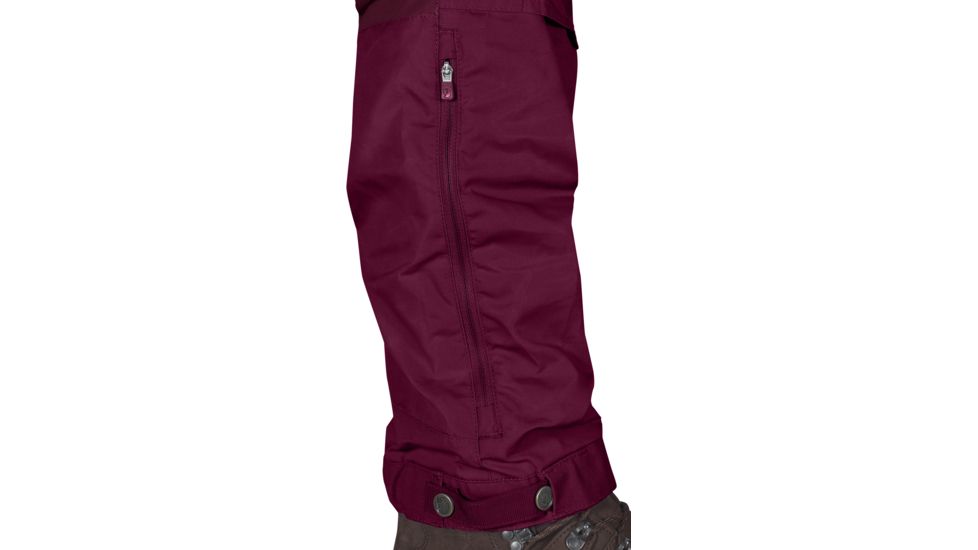 Fjallraven Keb Trousers - Women's-Dark Garnet-Short Inseam-EU 34
