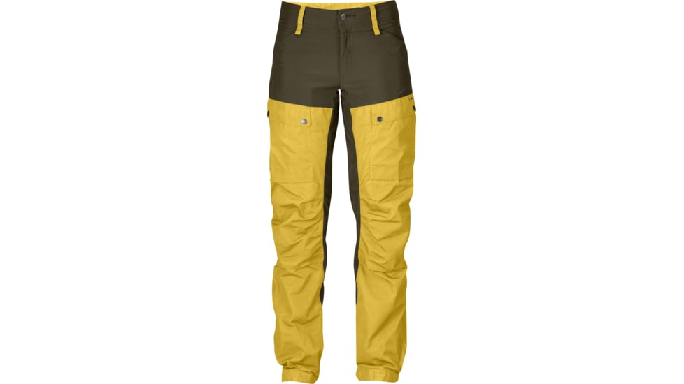 Fjallraven Keb Trousers - Womens-Ochre-4