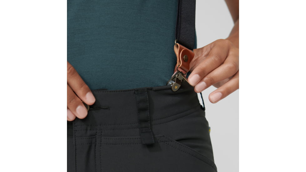 Fjallraven Keb Trousers - Womens, Short, Black, 48, F89898S-550-48