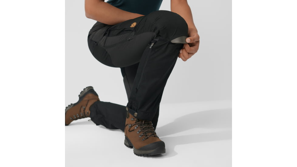 Fjallraven Keb Trousers - Womens, Short, Black, 48, F89898S-550-48