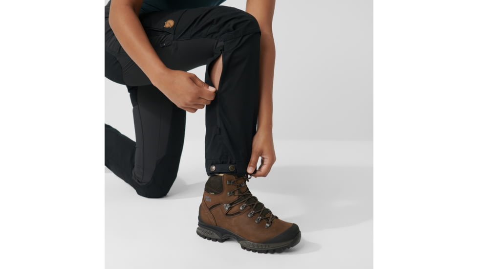 Fjallraven Keb Trousers - Womens, Short, Black, 48, F89898S-550-48