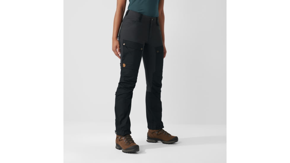Fjallraven Keb Trousers - Womens, Short, Black, 48, F89898S-550-48