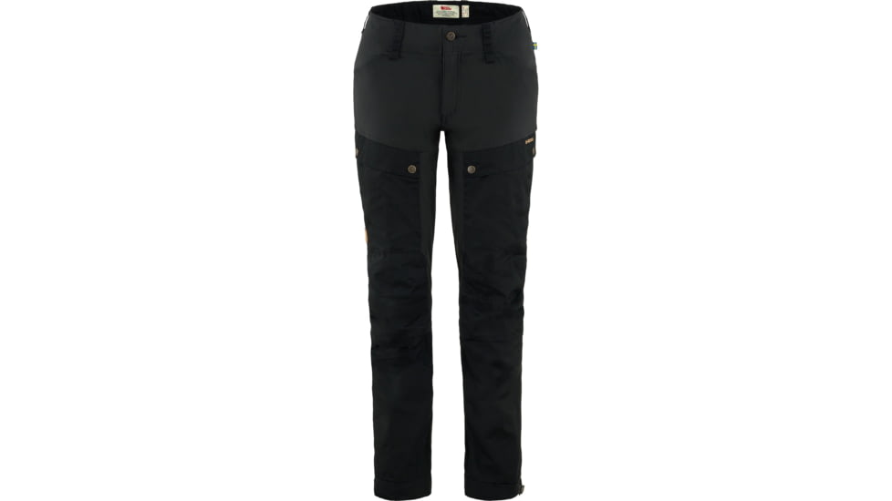 Fjallraven Keb Trousers - Womens, Short, Black, 48, F89898S-550-48