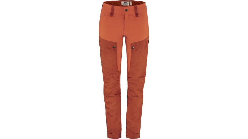 Fjallraven Keb Trousers - Womens, Short, Cabin Red-Rowan Red, 32, F89898S-321-333-32