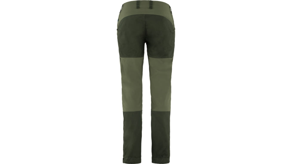 Fjallraven Keb Trousers - Womens, Short, Deep Forest-Laurel Green, 32, F89898S-662-625-32