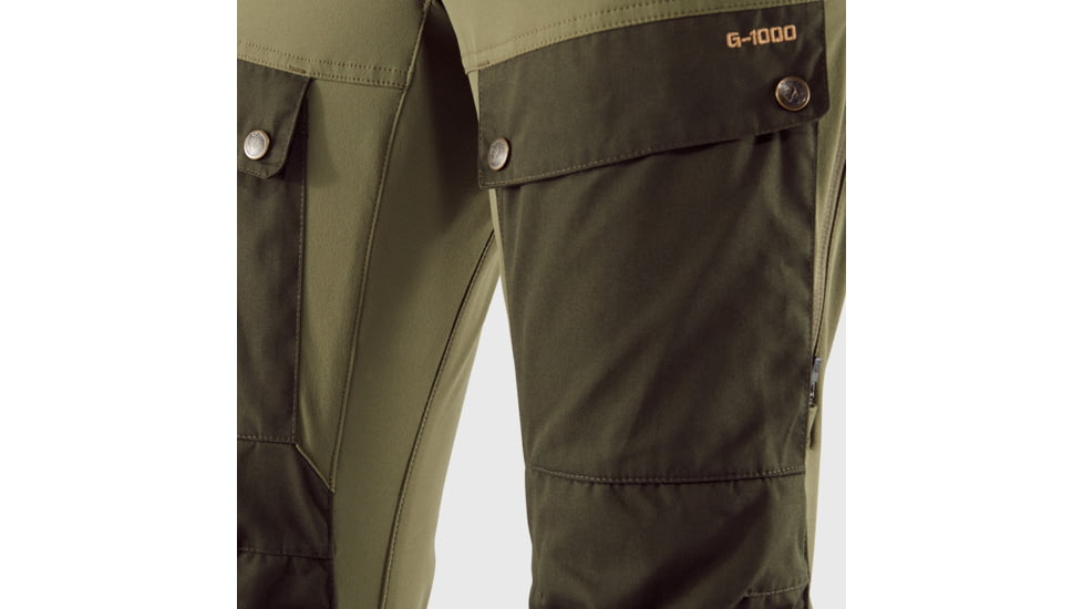 Fjallraven Keb Trousers - Womens, Short, Deep Forest-Laurel Green, 32, F89898S-662-625-32