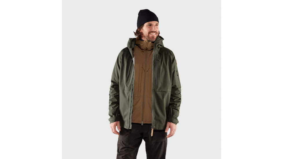 Fjallraven Keb Wool Padded Jacket - Mens, Timber Brown, Small, F86399-248-S