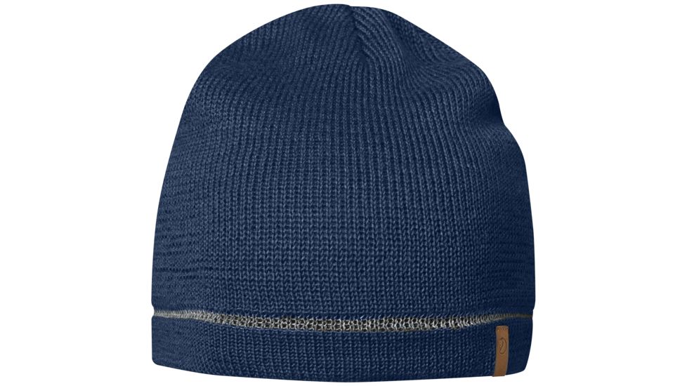 Fjallraven Kiruna Reflective Beanie - Unisex-Blueberry-One Size