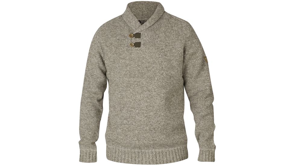 Fjallraven Lada Sweater - Men's-Fog-Large