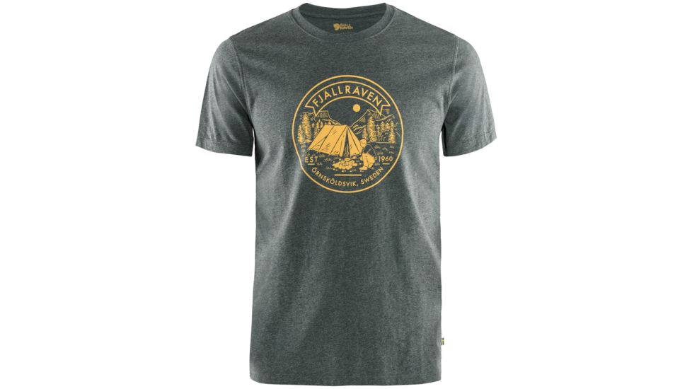 Fjallraven Lagerplats T-Shirt - Mens, Stone Grey, Small, F81950-018-S