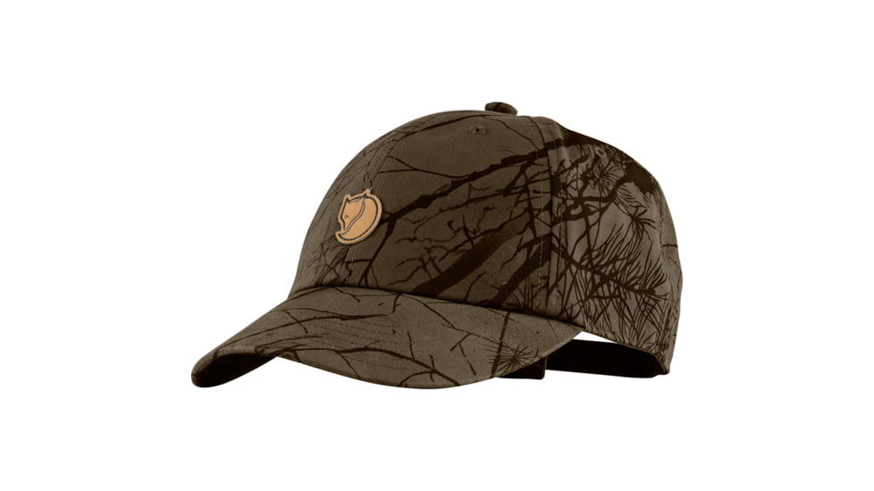 Fjallraven Lappland Camo Cap, Dark Olive Camo, Small/Medium, F77407-636-S/M