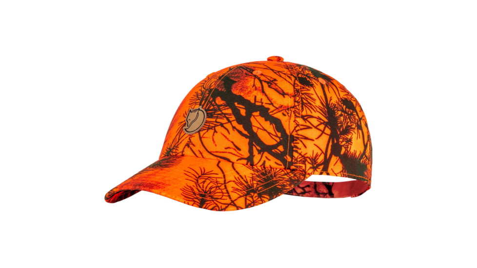 Fjallraven Lappland Camo Cap, Orange Camo, Large/Extra large, F77407-211-L/XL