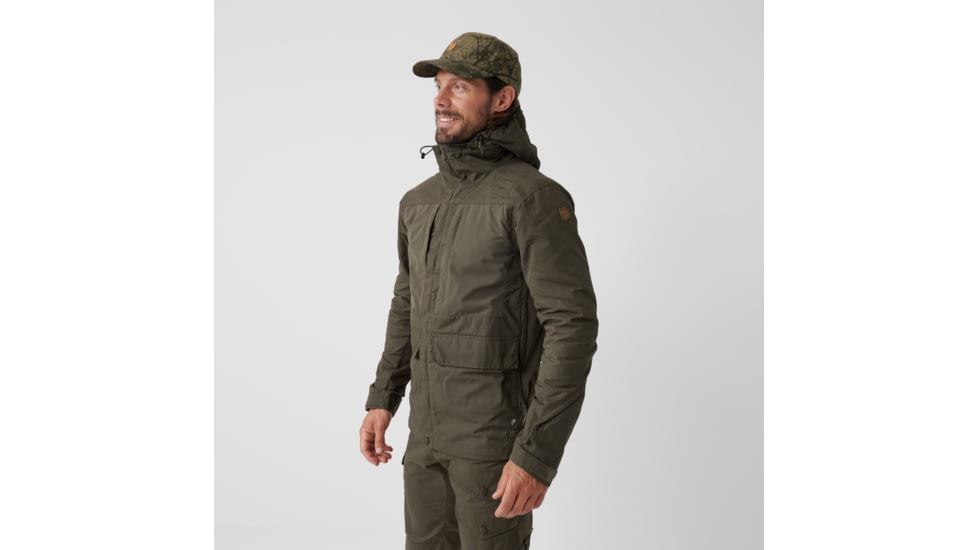 Fjallraven Lappland Hybrid Jacket - Mens, Dark Olive, Small, F90170-633-S