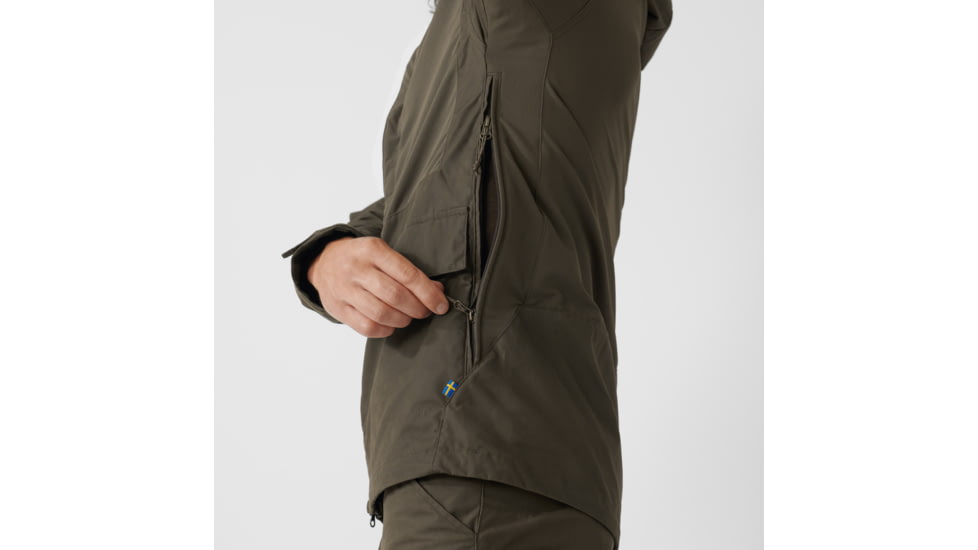 Fjallraven Lappland Hybrid Jacket - Mens, Dark Olive, Small, F90170-633-S