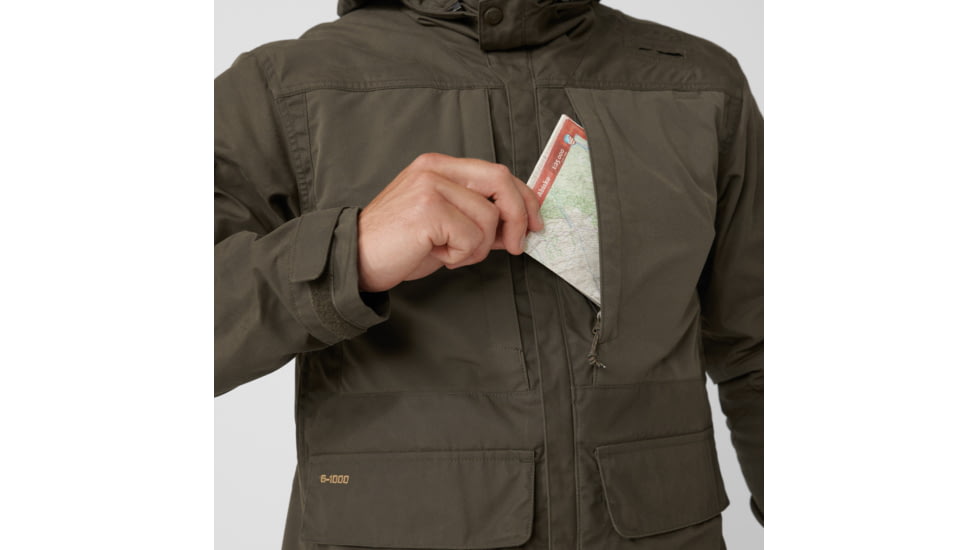 Fjallraven Lappland Hybrid Jacket - Mens, Dark Olive, Small, F90170-633-S