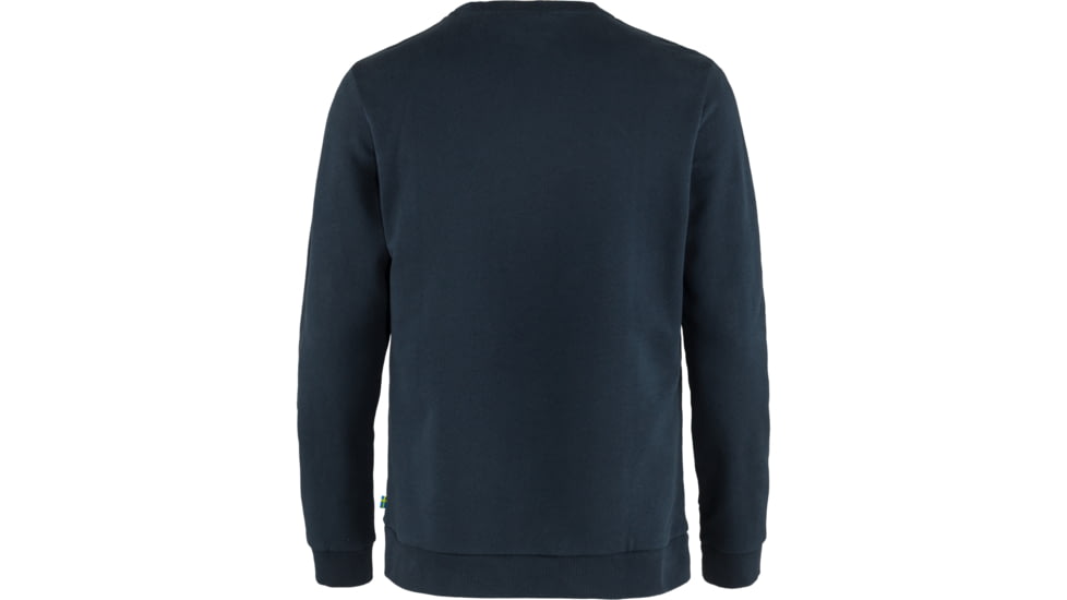 Fjallraven Logo Sweater - Mens, Dark Navy, Extra Small, F84142-555-XS