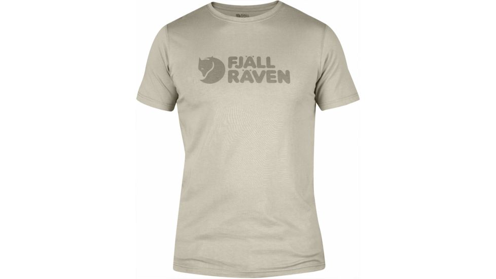Fjallraven Logo T-Shirt - Men's-Chalk White-Medium