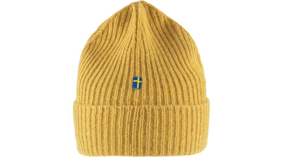 Fjallraven Logo Tab Hat, Mustard, One Size, F78146-161-OS