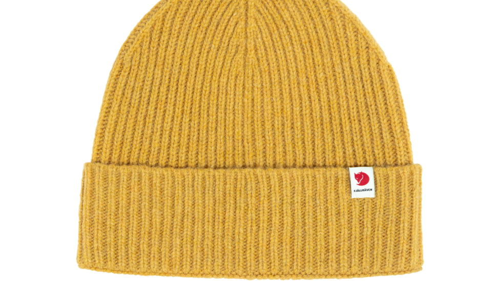 Fjallraven Logo Tab Hat, Mustard, One Size, F78146-161-OS