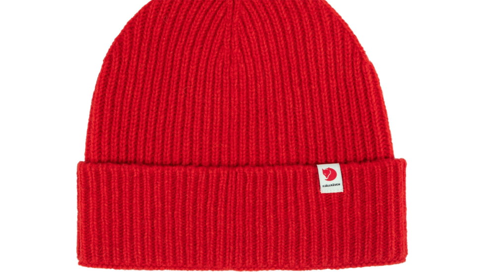 Fjallraven Logo Tab Hat, True Red, One Size, F78146-334-OS