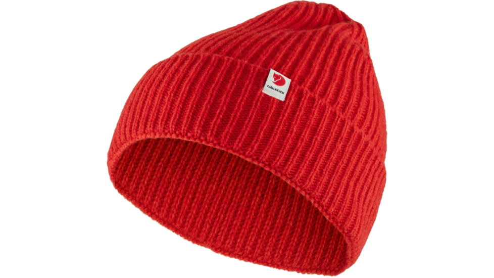 Fjallraven Logo Tab Hat, True Red, One Size, F78146-334-OS