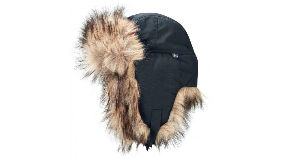 Fjallraven Nordic Heater Hat - Kid's-Dark Navy