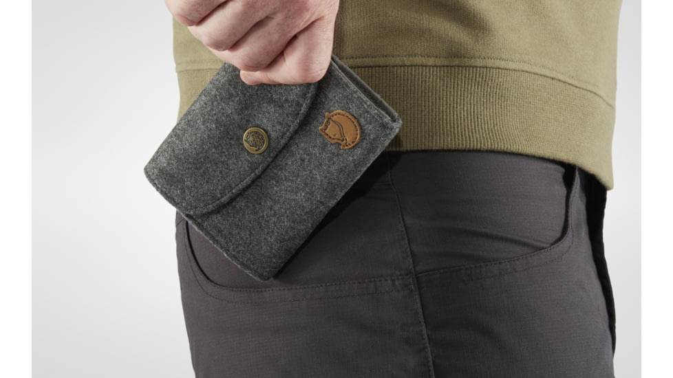 Fjallraven Norrvage Wallet, Grey, F23337-020-One Size