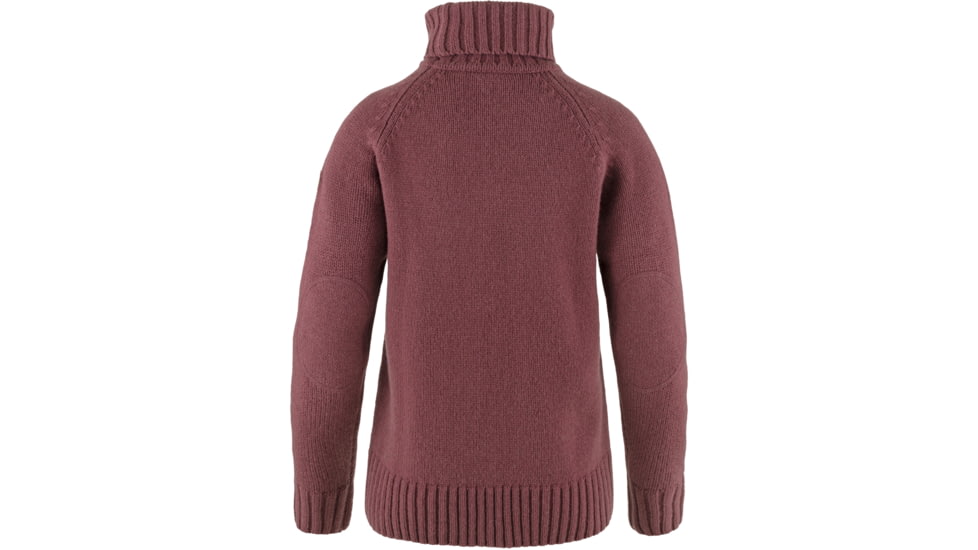 Fjallraven Ovik Cable Knit Roller Neck - Womens, Large, Mesa Purple, F84793-410-L