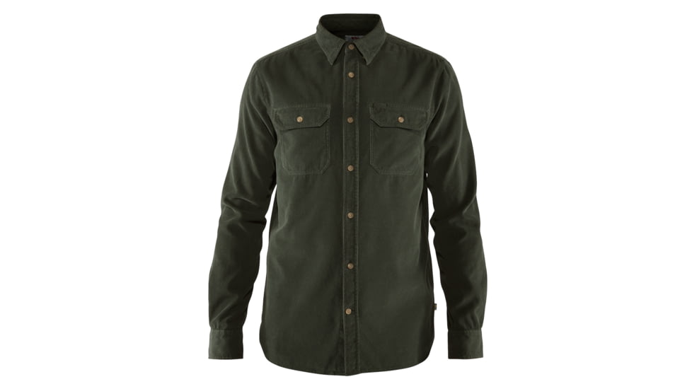 Fjallraven Ovik Cord Shirt - Mens, Deep, Extra Small, F82977-662-XS