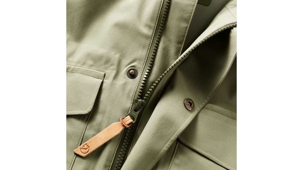 Fjallraven Ovik Eco-Shell Jacket - Mens, Green, F82275-620-XL