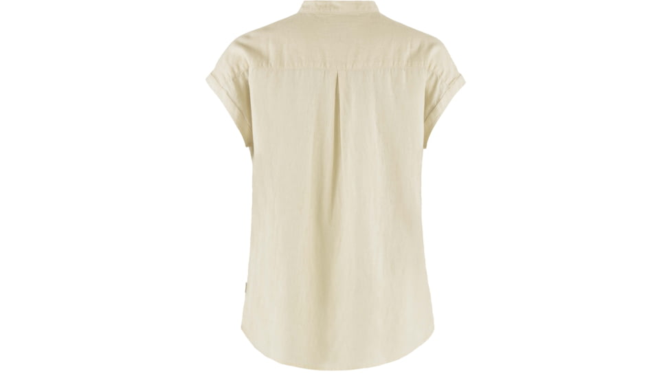 Fjallraven Ovik Hemp Shirt Short Sleeve - Women's, Chalk White, 2XS, F14600160-113-XXS