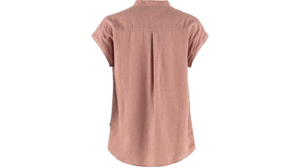 Fjallraven Ovik Hemp Shirt Short Sleeve - Women's, Dusty Rose, Extra Large, F14600160-300-XL