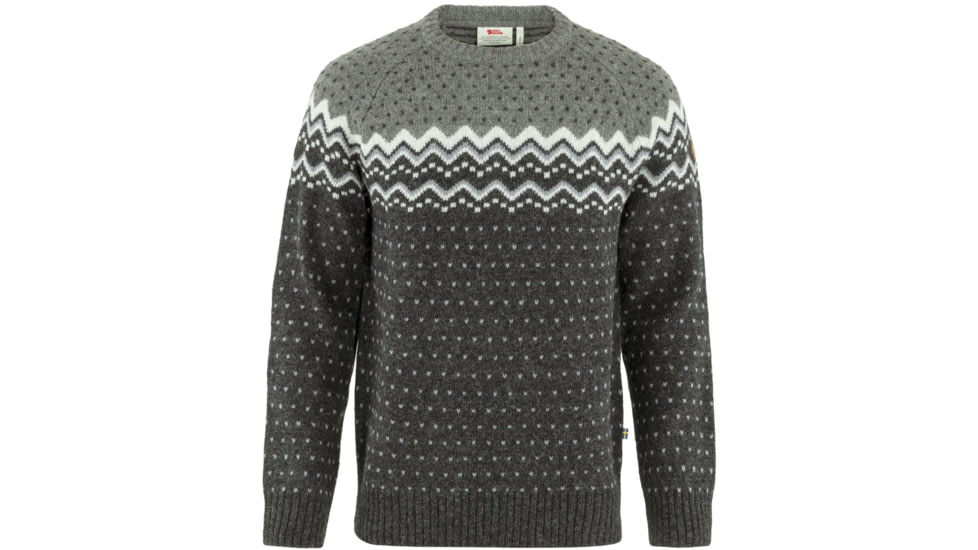 Fjallraven Ovik Knit Sweater - Mens, Dark Grey-Grey, Extra Large, F81829-030-020-XL