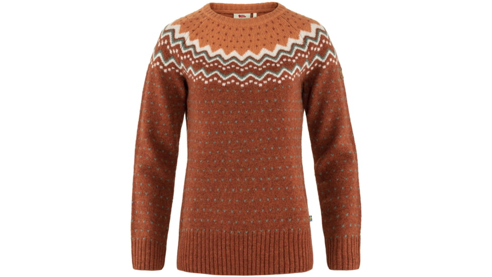Fjallraven Ovik Knit Sweater - Womens, Autumn Leaf-Desert Brown, Large, F89941-215-242-L
