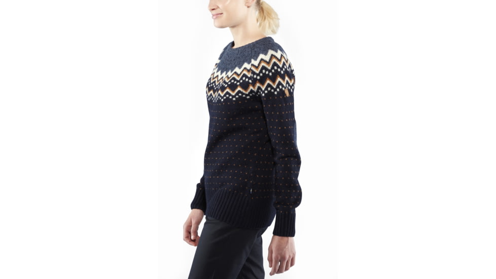 Fjallraven Ovik Knit Sweater - Womens, Dark Navy, Large, F89941-555-L
