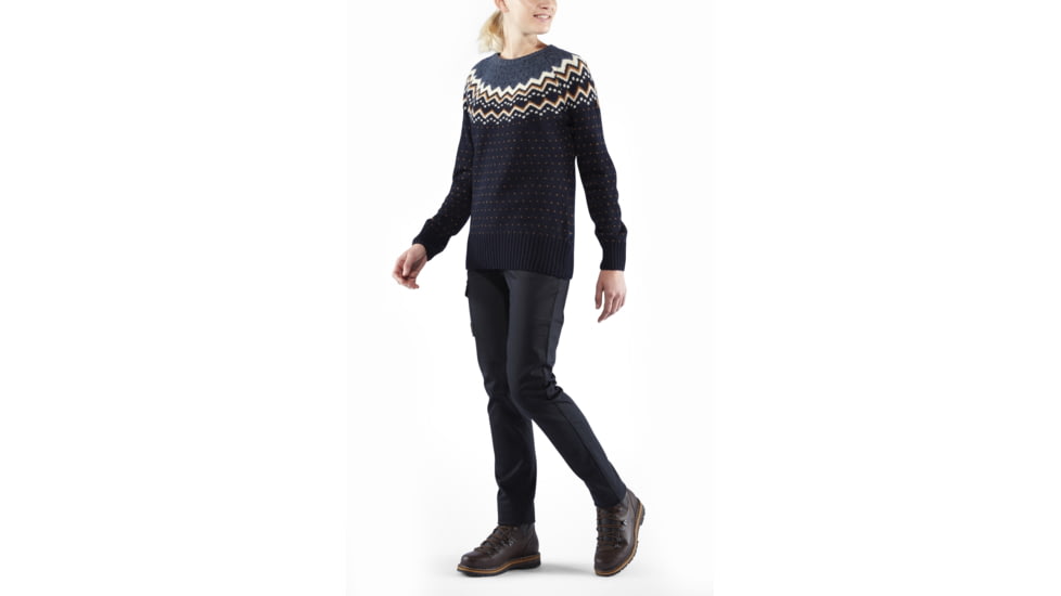 Fjallraven Ovik Knit Sweater - Womens, Dark Navy, Large, F89941-555-L